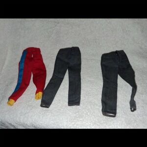 Vintage Marvel Doll Pants Lot for Barbie & Action Figures (3 Pcs)